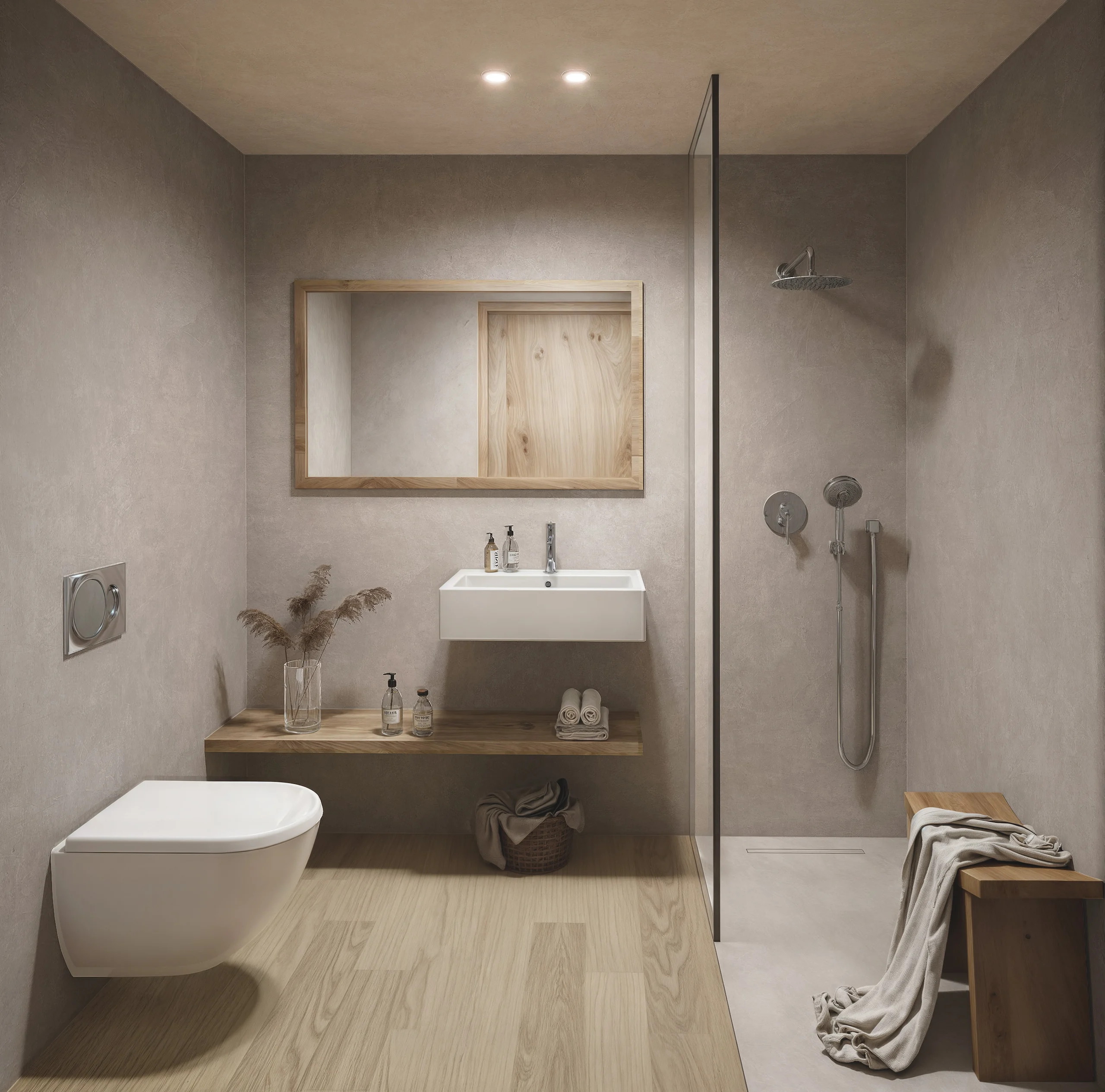 render baño moderno