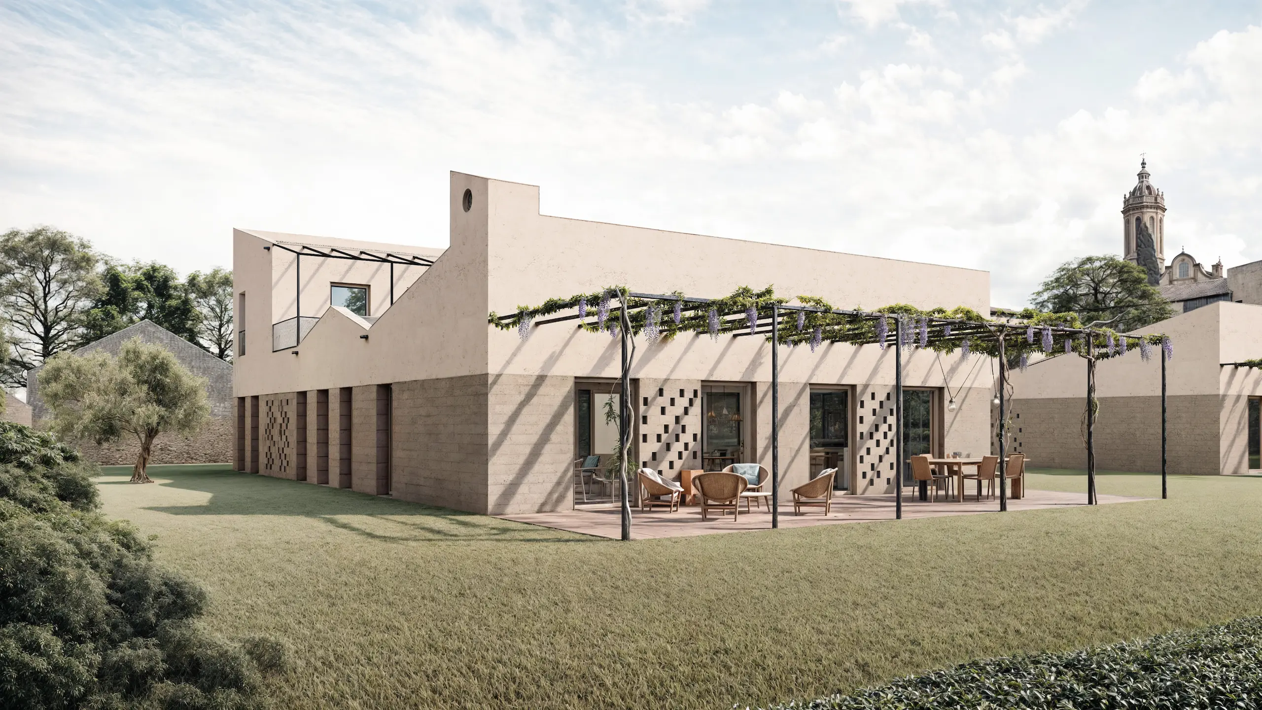 render realista exterior