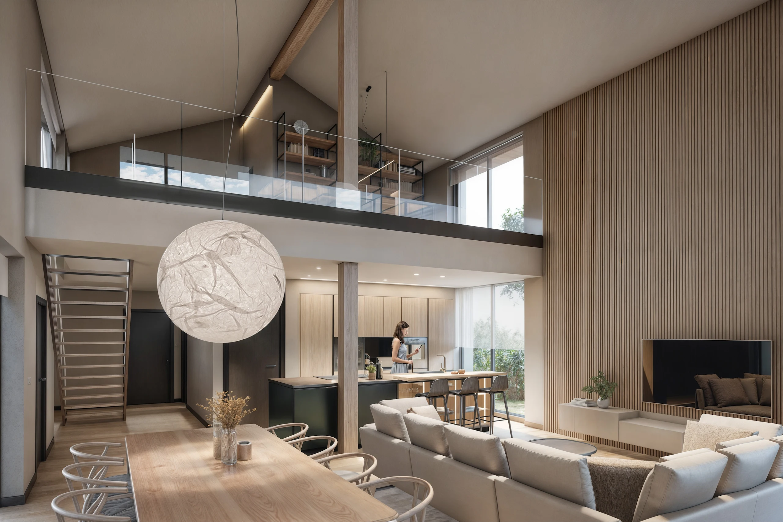 infografia 3d interior